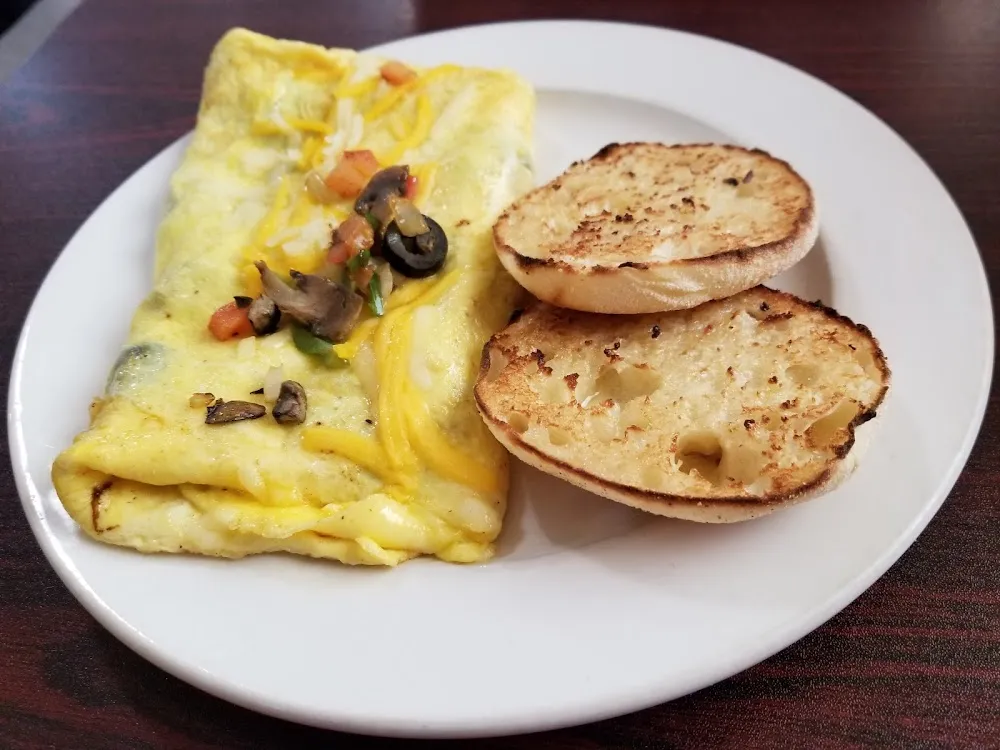 Vegetable Omelet Without Hashbrowns
